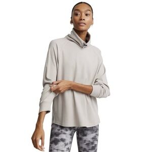 Varley Adkisson Long Sleeve Funnel Neck Pullover Top
